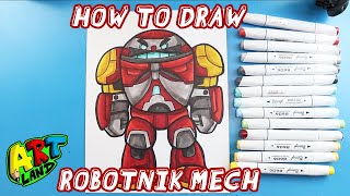 How To Draw Robotnik Mech