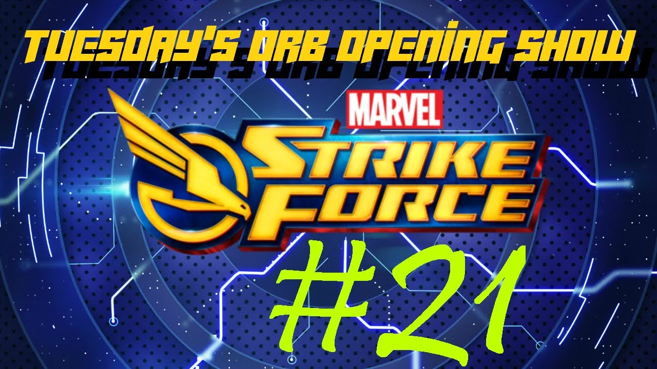 Marvel Strike Force: Orb Opening Tuesday 1/28/20 - #21