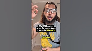 Chat GPT5 prompt you need to use as an entrepreneur 🔥 #ai #aishorts #shorts #chatgpt5 #chatgpt