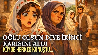 Herkes Konuştu… Oğlu Olsun Diye İkinci Karısını Aldı #hikaye #ibretlikhikaye #dinihikayeler 