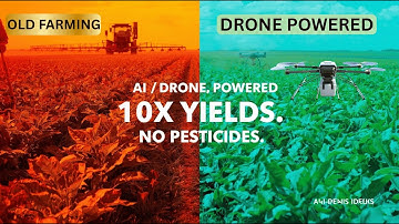 AI & Drones Revolutionizing Organic Farming  Precision Agriculture for a Sustainable Future
