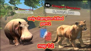 The tiger - only champion killed video part 2😊 #thetigeronlinesimulator #thetigergame #youtubevideo