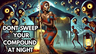 картинка: ПОЧЕМУ НИКОГДА НЕ НУЖНО ПОДМЕТАТЬ ТЕРРИТОРИЮ НОЧЬЮ#africanfolktales #storytelling#storytime