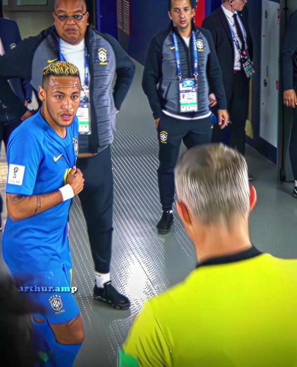 Neymar Got Angry With the Ref 😤⚡ — Face to Face at the End 😳🔥