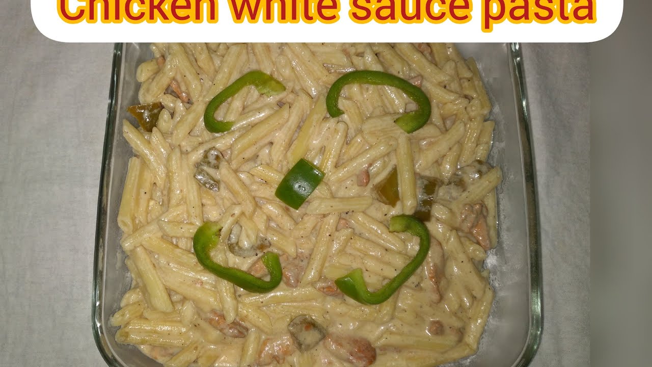 Chicken white sauce pasta by @MAKE FOOD72 - YouTube
