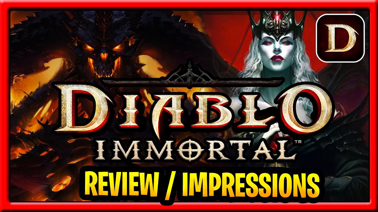 Diablo Immortal Review (Max Level) Diablo Immortal Alpha Gameplay Review / Feedback