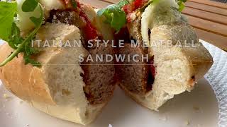 Easy and Delicious Italian Style Meatball Sandwich - How to Make the Perfect Sub Sandwich!