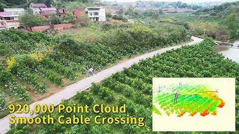 7 m/s. Smooth cable crossing