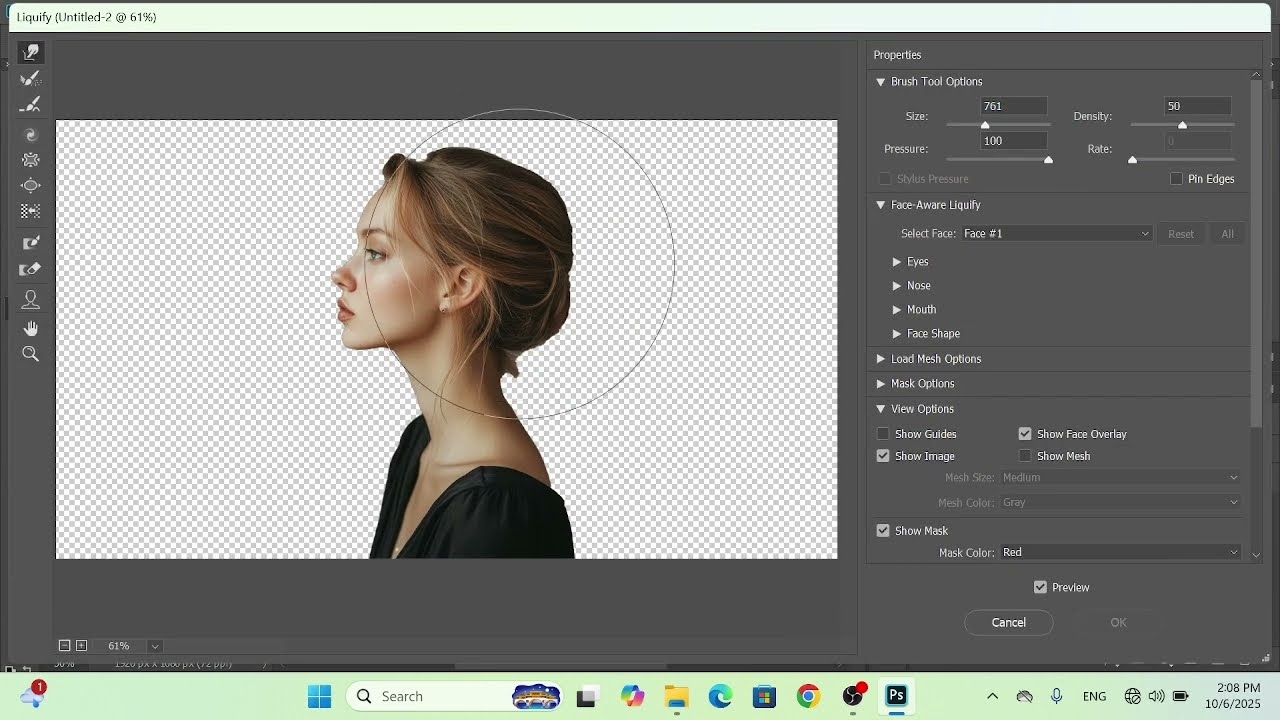 Dispersion Effect create in 2 minutes-Photoshop Tutorial