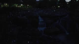 Eclipse Totality from Liberty Bridge - Falls Park, Greenville, SC