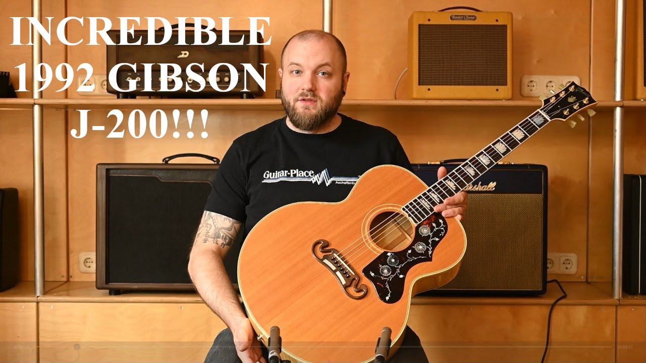 Orville by Gibson J-200 Jumbo エレアコ 1992年 Orville by Gibson J-200 Jumbo エレアコ 1992年 - メルカリ