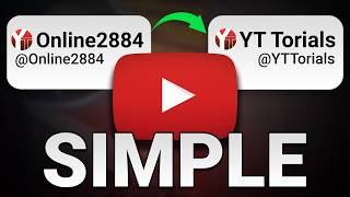 How to change your YouTube channel name and handle 2026 | Computer and Phone screenshot 4