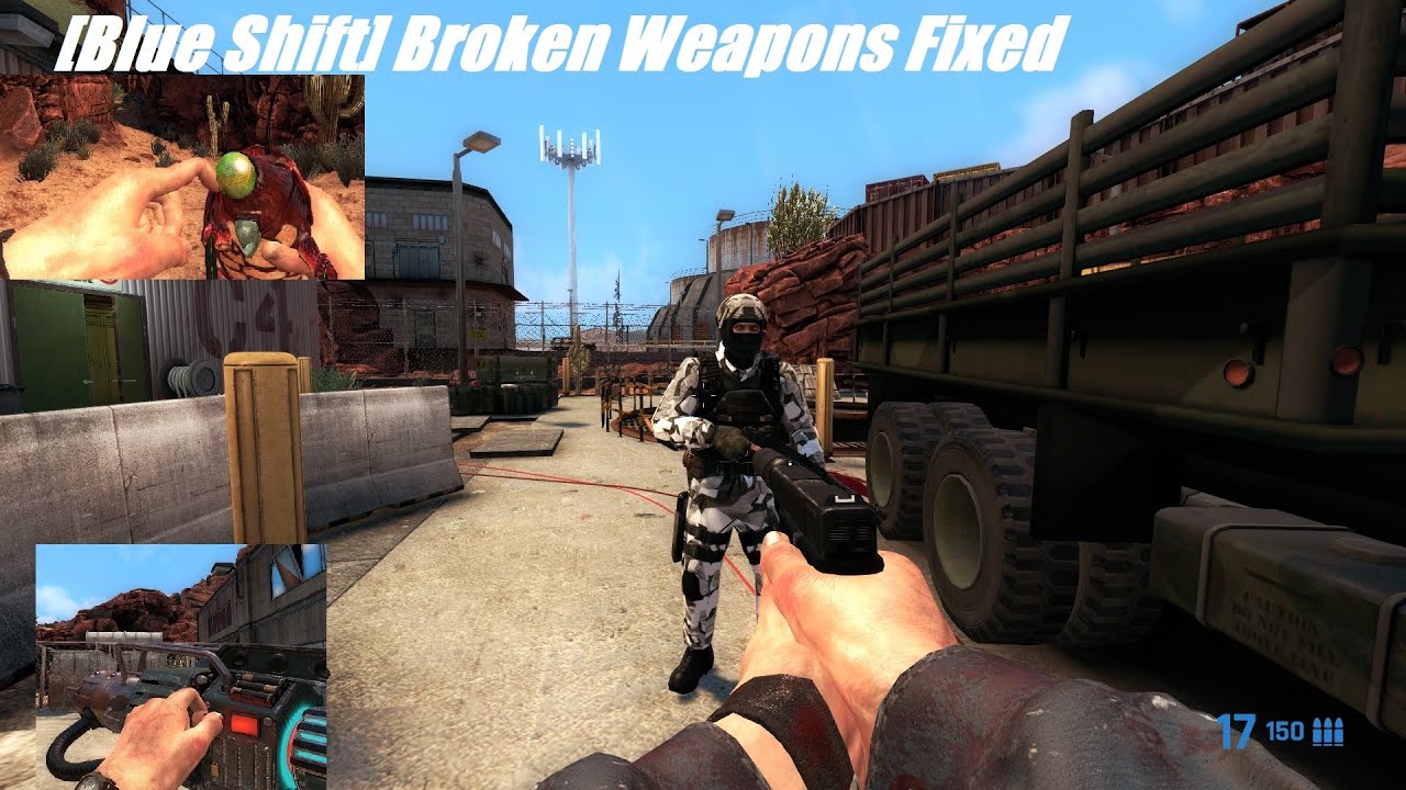 Это оружие появится в BM Blue Shift ?  БМ Блю шифт .Обзор аддонов часть 1