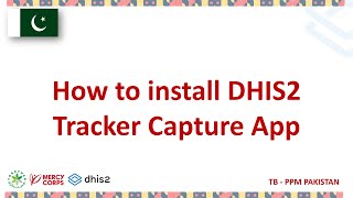 DHIS2 Tracker Capture app install and login screenshot 5