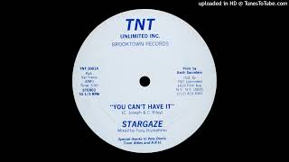 洋楽 Stargaze - You Can't Have It Stargaze - You Can't Have It (12