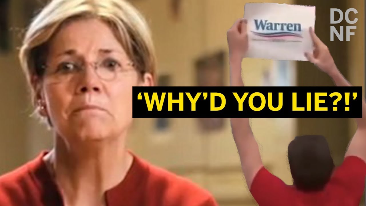 Warren Lied About Being American Indian - This Heckler Wants To Know Why