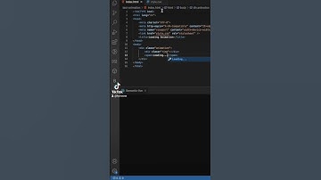 Cara membuat animasi loading menggunakan html dan css #coding #programming