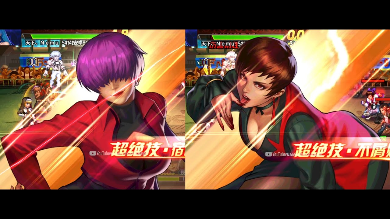☘ KOF98UMOL CN Test Return-Thunder Shermie VS Return-Vice (再临·雷之夏尔美 - 再临·威斯) - Nemulless❀