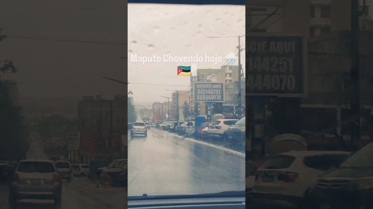 Hoje Maputo na Chuva Mozambique 🇲🇿 #travel #viral #maputo #raining #Shorts of Mozambique