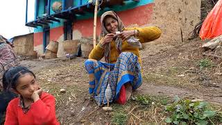 Beautiful Village Lifestyle In Jiree Village In Nepal.