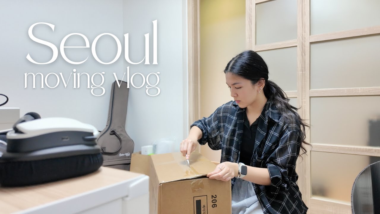 MOVING VLOG 📦 unpacking, assembling furniture, decorating, apartment tour