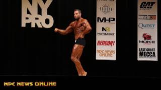 Celebrity 2018 IFBB NY PRO: 3rd Place Men's Classic Physique Winner David Hoffmann Posing Routine Wealth