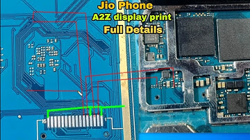 jio f220b white display solution