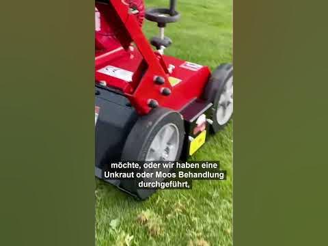 Wann vertikutieren? 😄 Das erste Mal Rasen vertikutierenvertikutieren 
