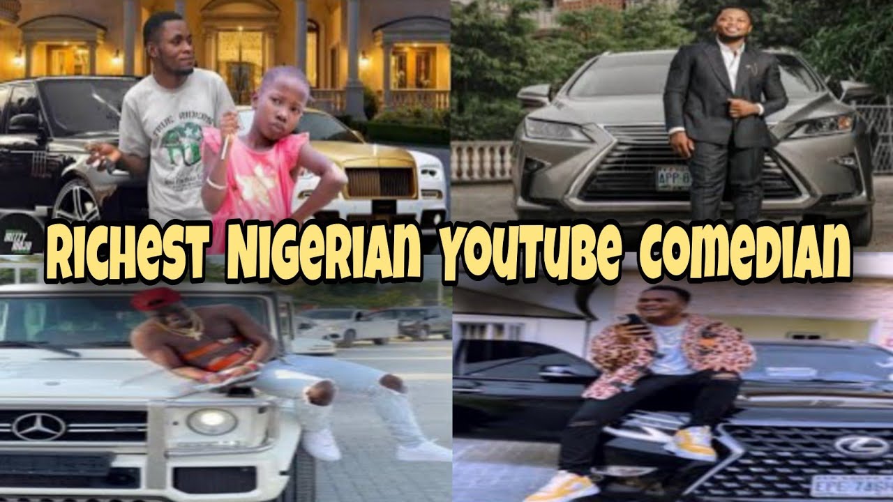 Top 10 Forbes Richest Nigerian YOUTUBE comedians 2023 & net worth 