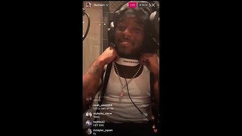 Lil Uzi Vert LEAKS a NEW SNIPPET for Pink Tape | IG LIVE (6/19/23)