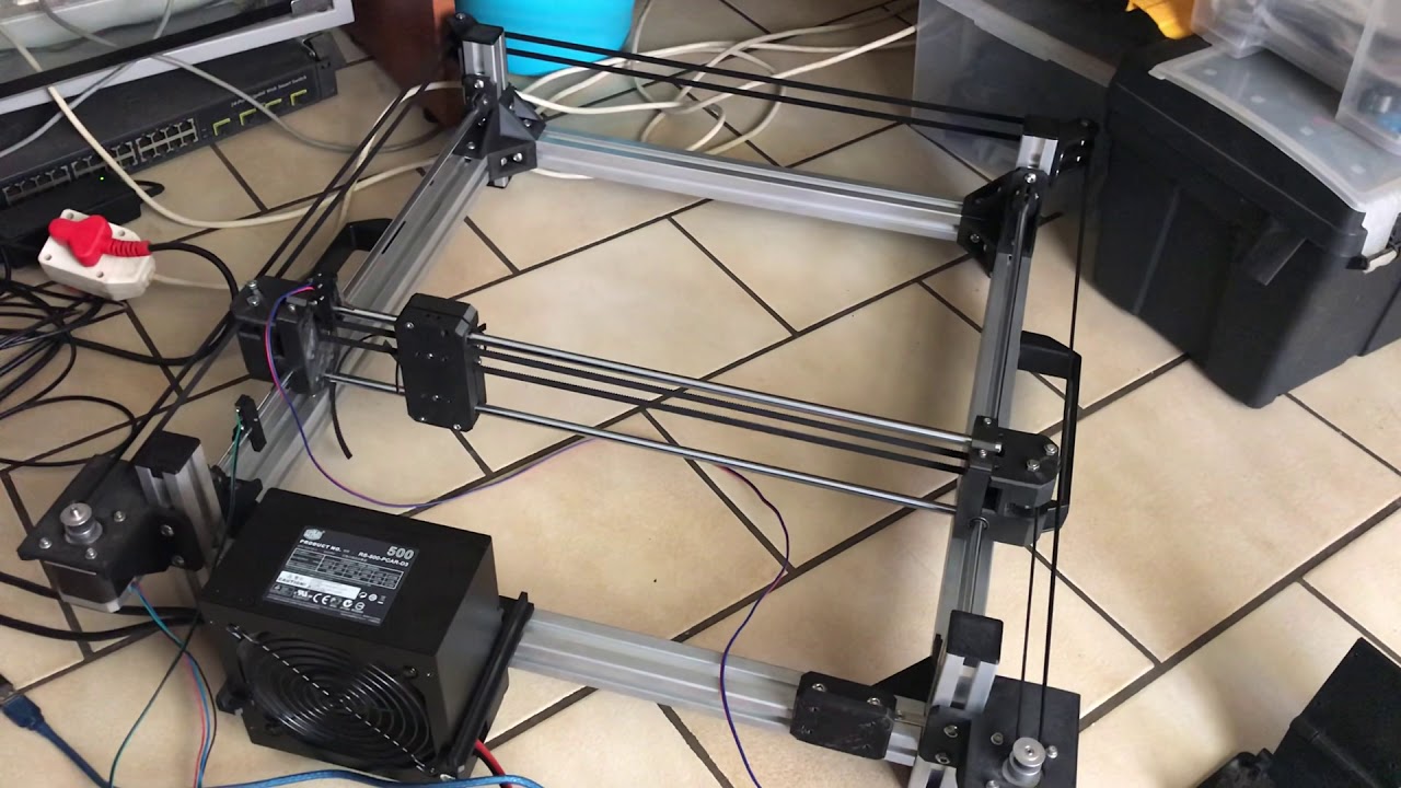 CoreXY Laser Engraver using Ramps 1.4 YouTube