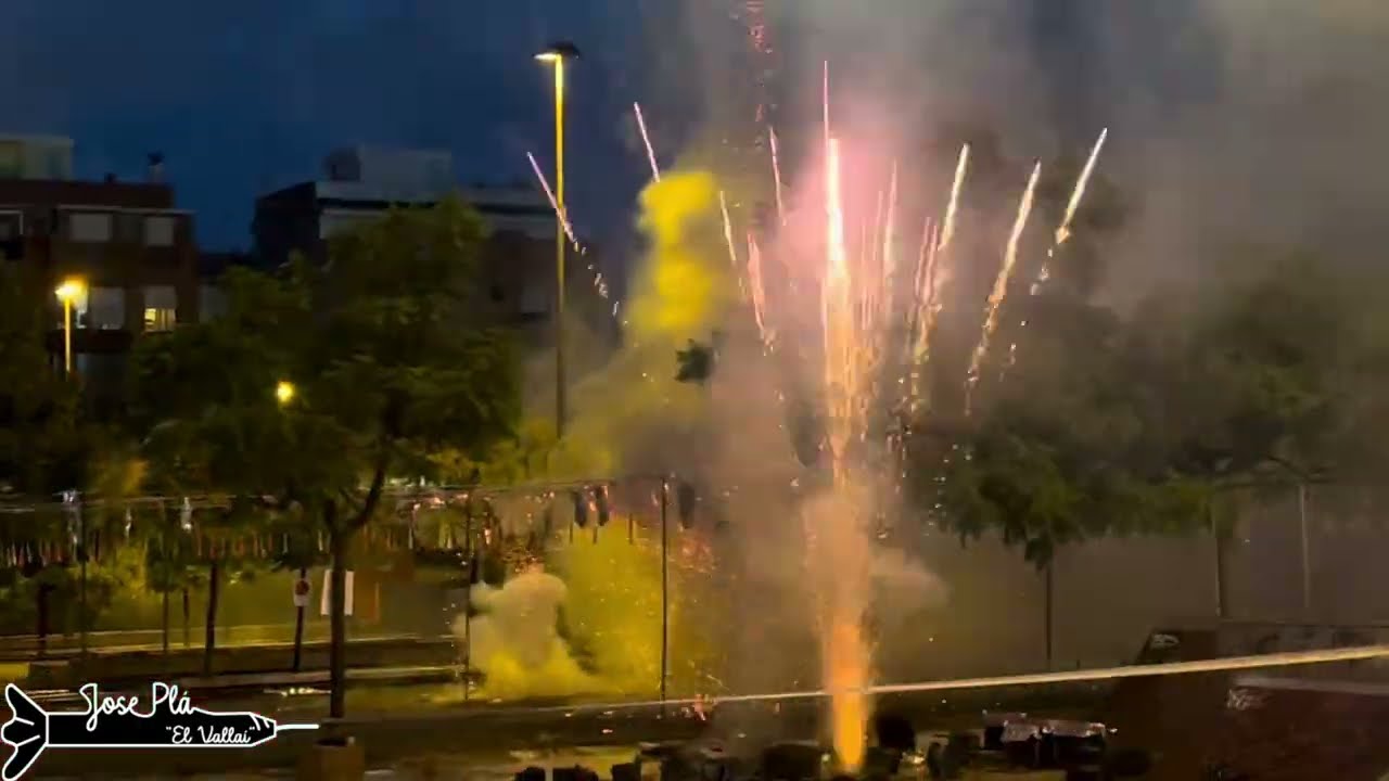 Mascletá al Velòdrom Luig Puig el 8 d’Octubre 2022