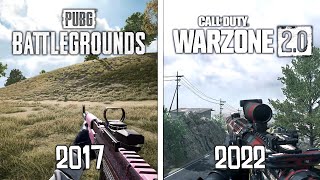PUBG vs Warzone 2.0 - Direct Comparison! 🔥