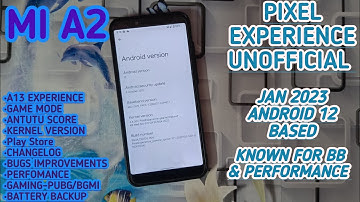 A12 PIXEL EXPERIENCE LATEST UPDATE CUSTOM ROM FOR MI A2 || FULL REVIEW OF THE ROM