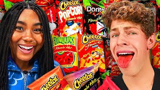 We Tried EVERY Flamin' Hot Snack!