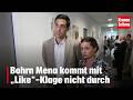 Bohrn Mena kommt mit „Like“-Klage nicht durch | krone.tv NEWS
