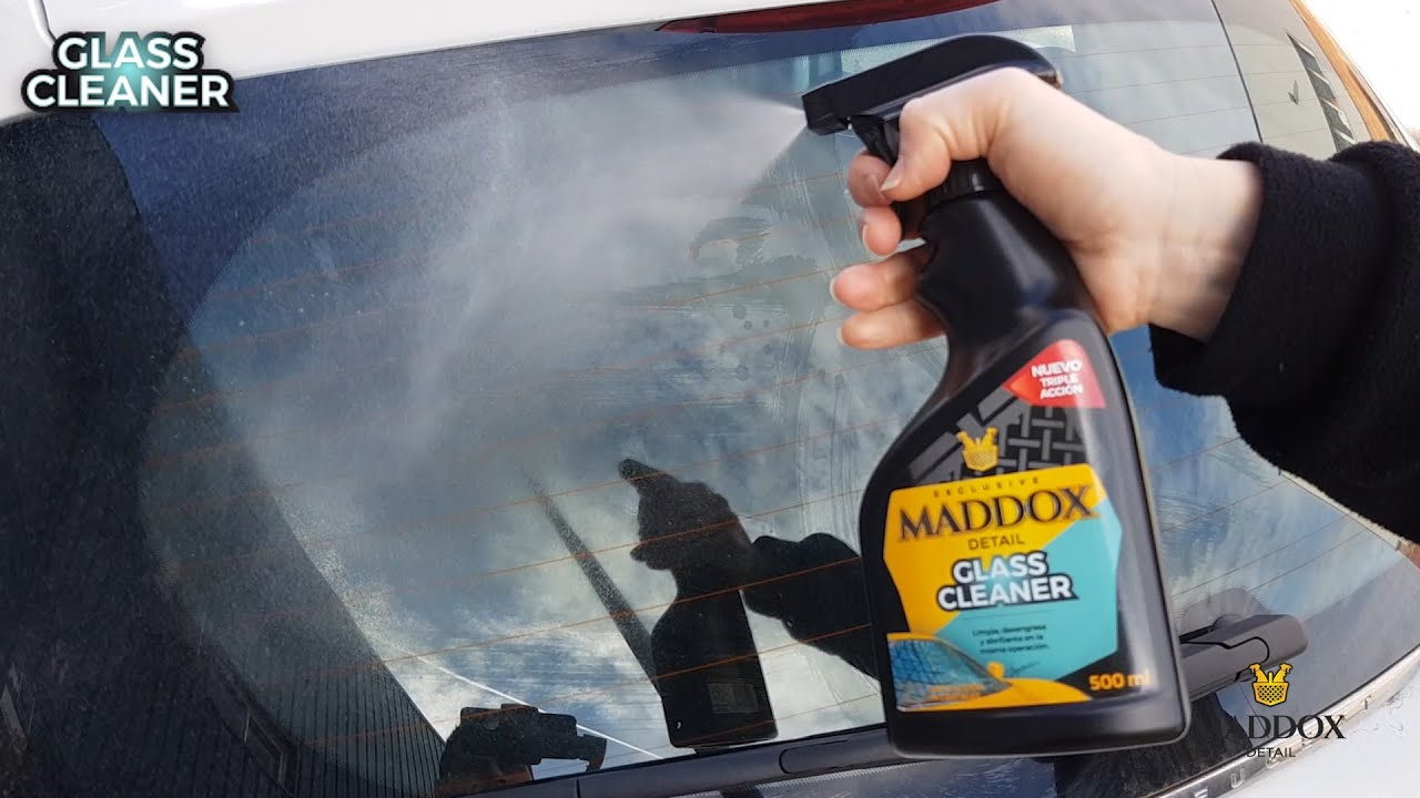Maddox Detail Glass Cleaner Limpiacristales Triple Acción, Limpia