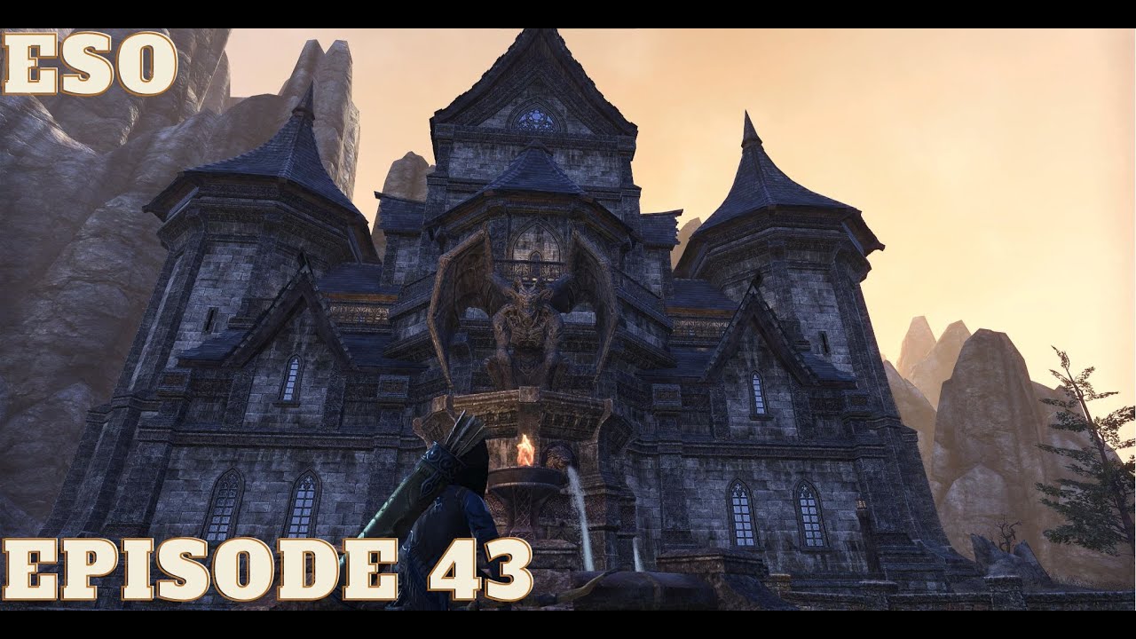 Let's play The Elder Scrolls Online Wood Elf Warden Episode 43
