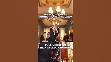 Thumbnail of PERGANTIAN NAMA DOMINO MENJADI GOVINDA #shortsmusic #musicvideo #music