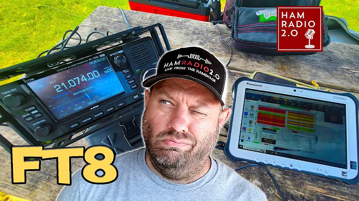 Operating FT8 from a state park for Parks on the Air is AWESOME