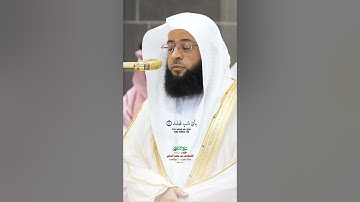 فواتح سورة التكوير _تلاوة مرئية من صلاة المغرب 26 ذوالقعدة 1446هـ_الشيخ بدر التركي_#quran #اكسبلور