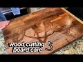 How to Care for a Wood Cutting Board (Oil, Clean & Condition) | NSFW Cooking