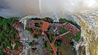 IGUAZU FALLS FILMED WITH A DRONE 2K