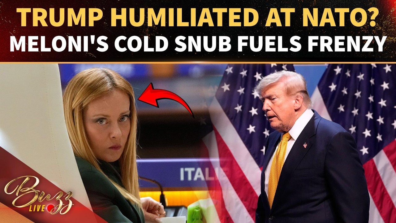 NATO SHOCKER: Trump Left ‘HANGING’ As Meloni's Icy Snub Goes Viral