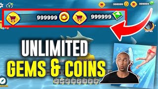 How to get unlimited gems and coins in hungry shark evolution free! (2025)  screenshot 1