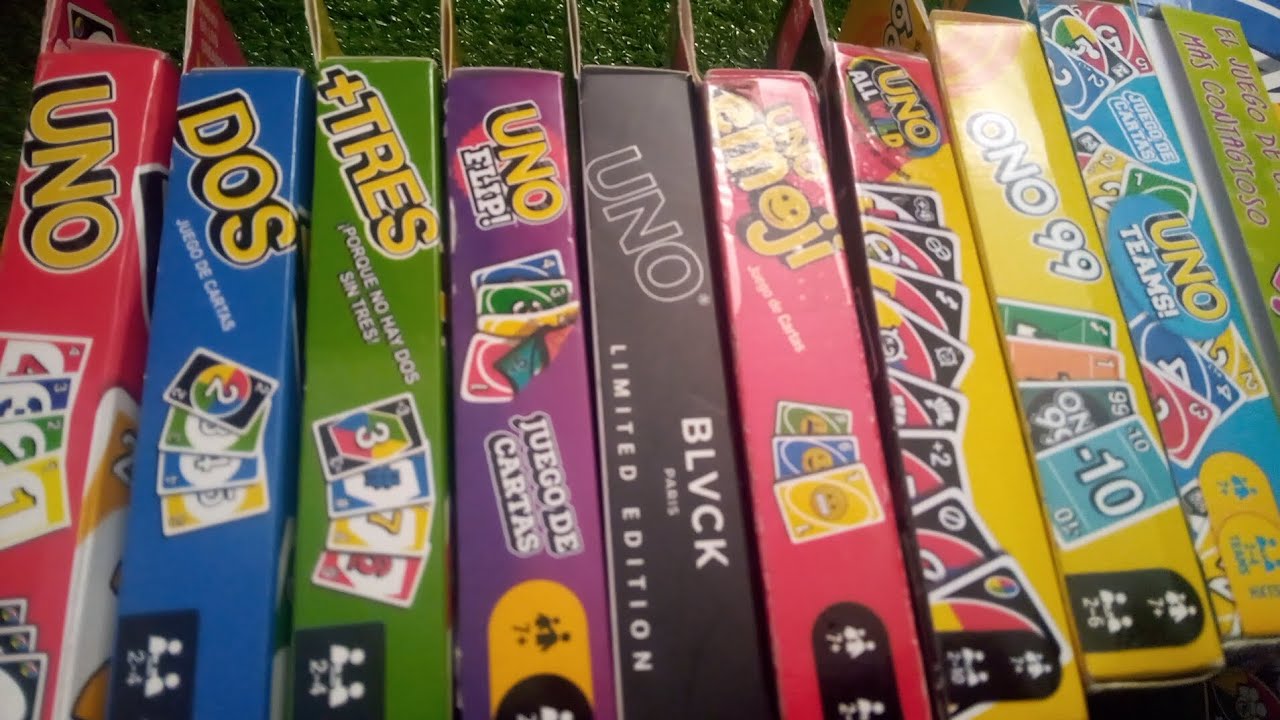 toda mi colección de uno - YouTube