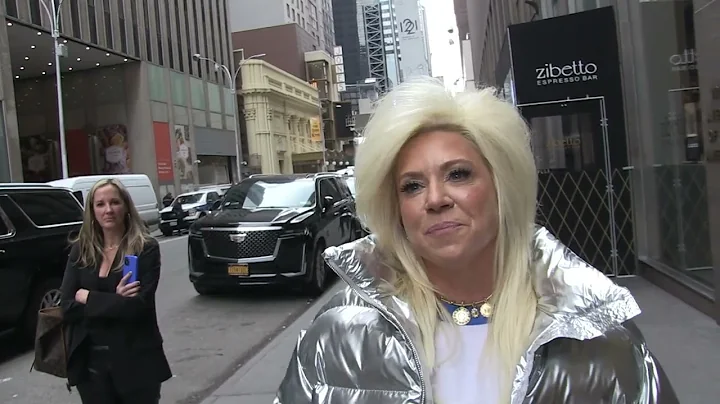 Theresa Caputo talks about being a medium, what she sees/feels, and more on the streets of NYC