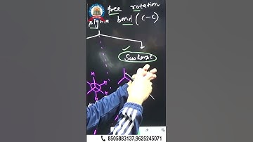 saw horse | Chemistry by Arun Dixit Sir | AIR 11(NET JRF)