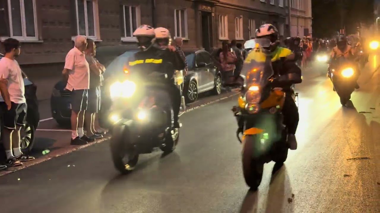 Nočná jazda Považím 2025