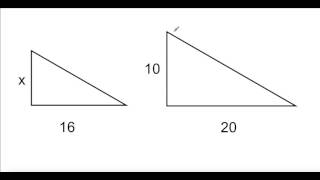 Finding Missing Side Lengths using Equations